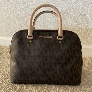 MICHAEL Michael Kors Logo Dome Satchel
